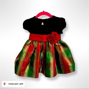 Baby girl 12M Velvet Dress